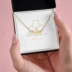 Personalize a unique gift look your name necklace timeless trend forever