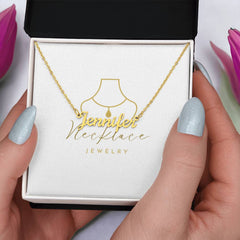 Personalize a unique gift look your name necklace timeless trend forever